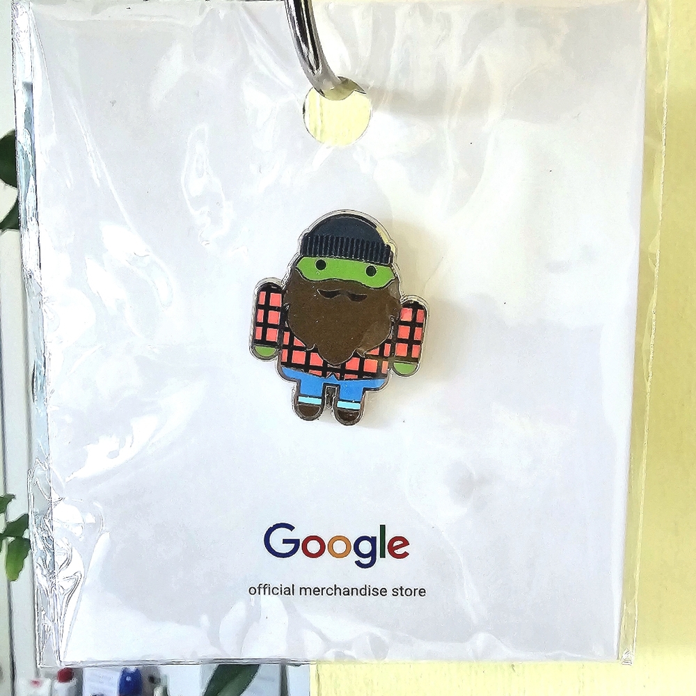 Spec. Edition Canadian Lumberjack Android Pin, from Google HQ, CAli